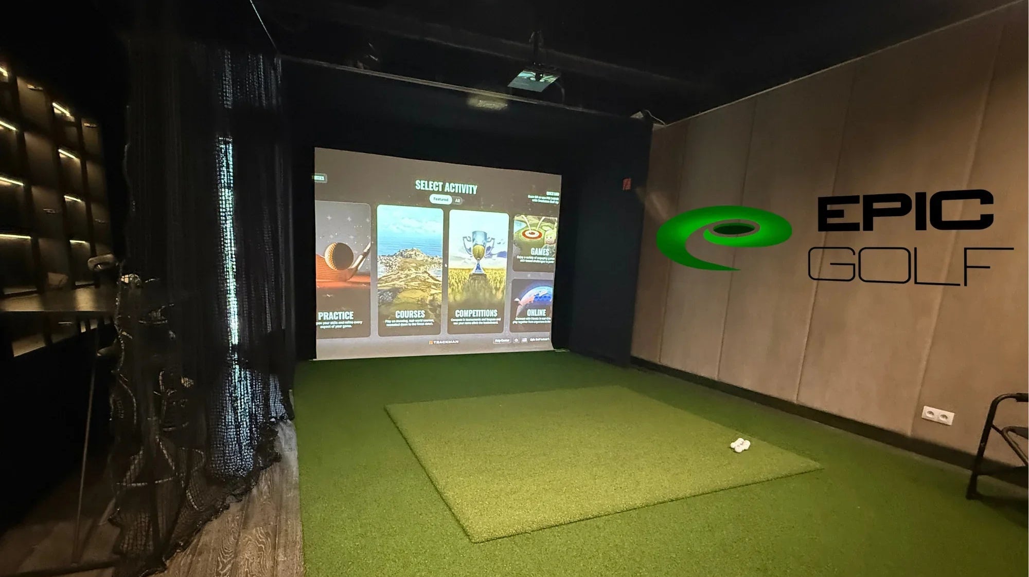 Golfowa zima: Czy warto trenować na symulatorze? - Epic Golf