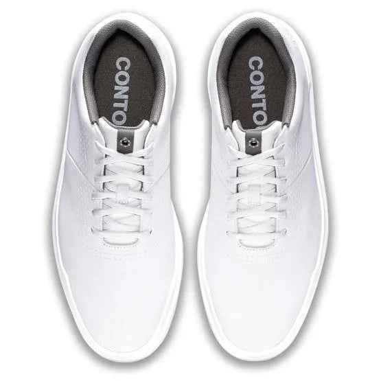 Footjoy Męskie Buty Contour Casual Białe - Epic Golf