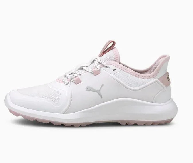 Puma Shoes Ignite Fasten8 Womens Silver/Pink Damskie Buty do Golfa - Epic Golf