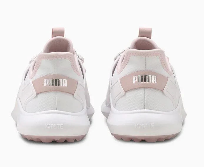 Puma Shoes Ignite Fasten8 Womens Silver/Pink Damskie Buty do Golfa - Epic Golf