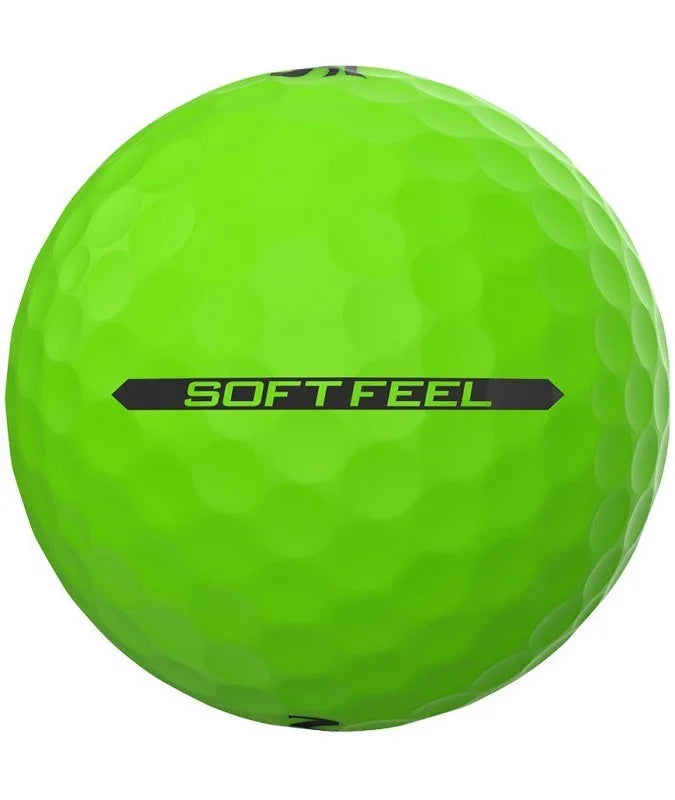 Srixon Piłki Golfowe Soft Feel 13 Brite Green, 12 sztuk - Epic Golf