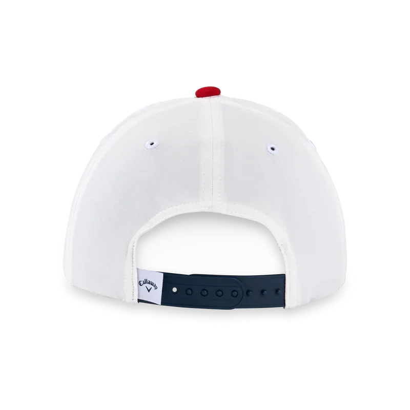 Callaway Czapka Bogey Free Biało Czerwona - Epic Golf