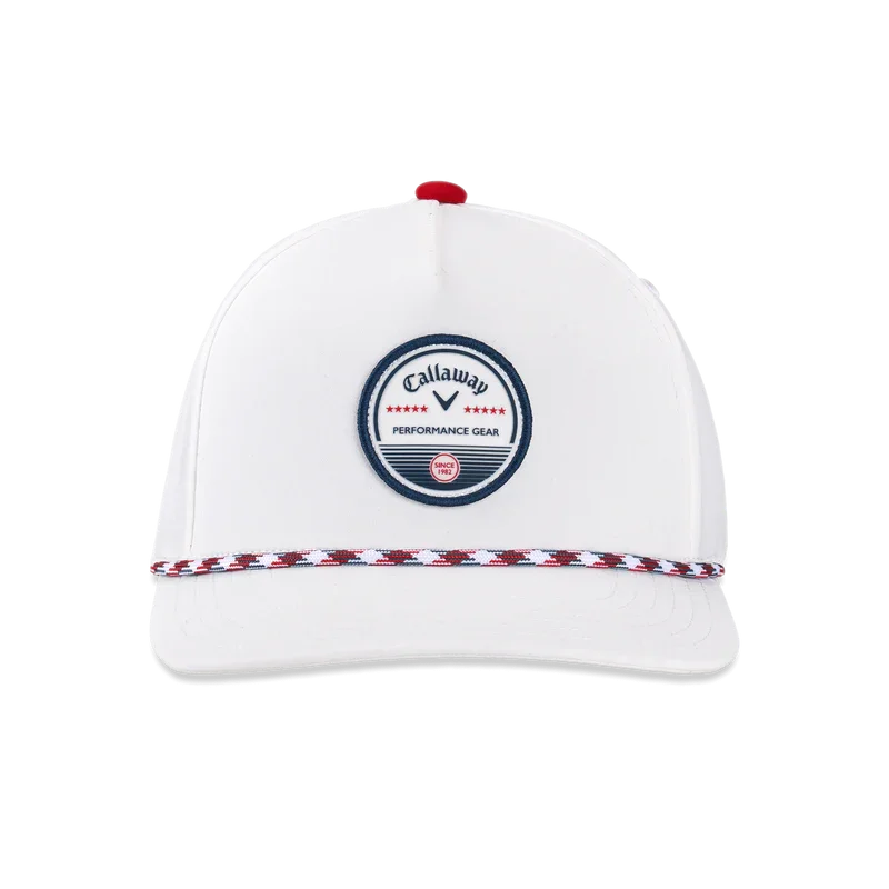 Callaway Czapka Bogey Free Biało Czerwona - Epic Golf
