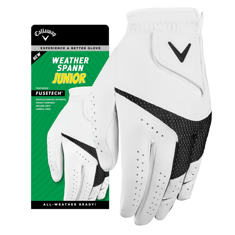 Callaway Juniorska Rękawiczka Weather Spann Biała - Epic Golf