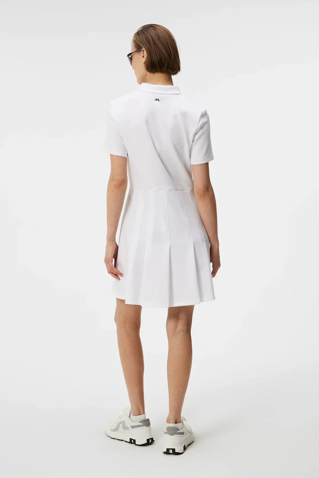 J.Lindeberg Kanai Dress White - Epic Golf
