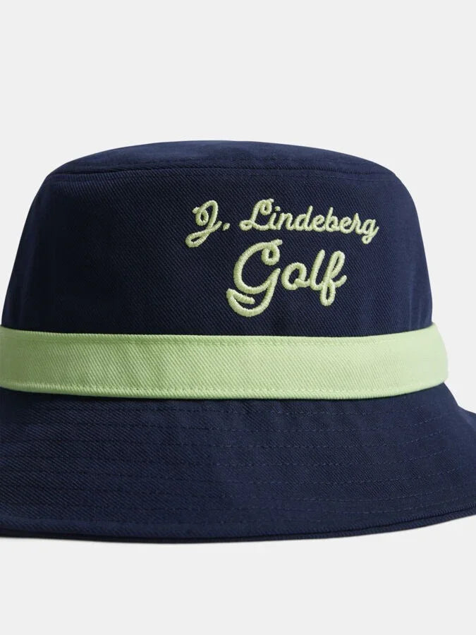 J.Lindeberg Lukas Bucket Hat JL Navy - Epic Golf