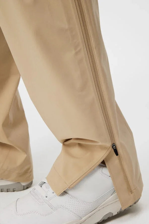 J.Lindeberg Bridge Rain Pant Safari Beige - Epic Golf