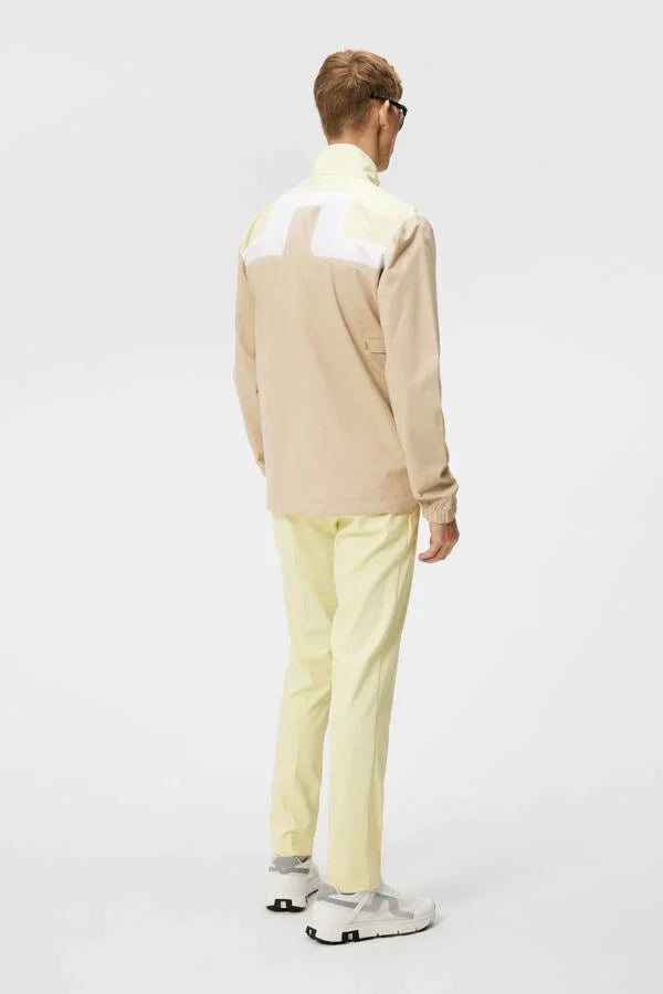 J.Lindeberg Bridge Rain Jacket Safari Beige - Epic Golf