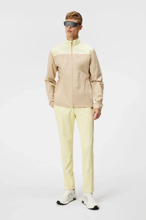 J.Lindeberg Bridge Rain Jacket Safari Beige - Epic Golf