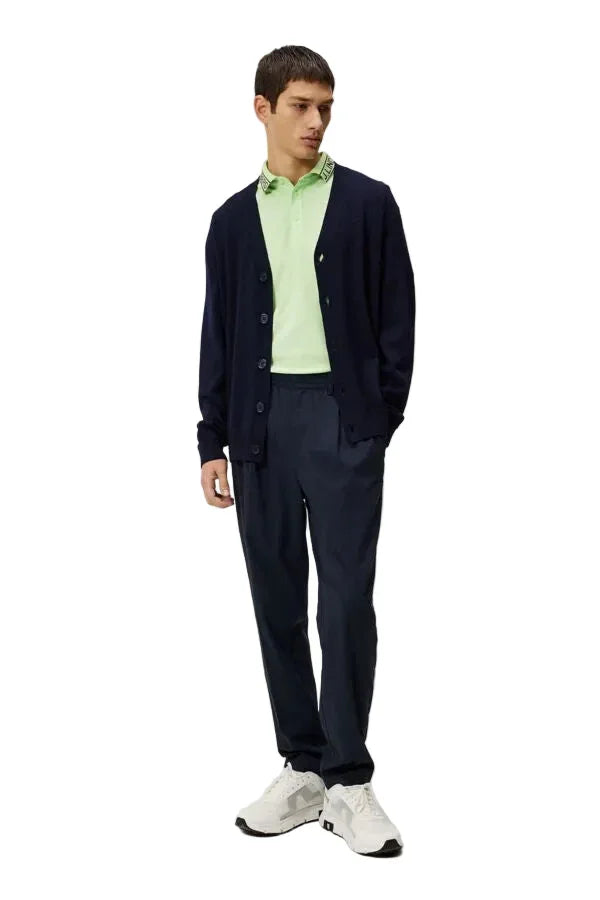 J.Lindeberg Lucas Knitted Cardigan JL Navy - Epic Golf