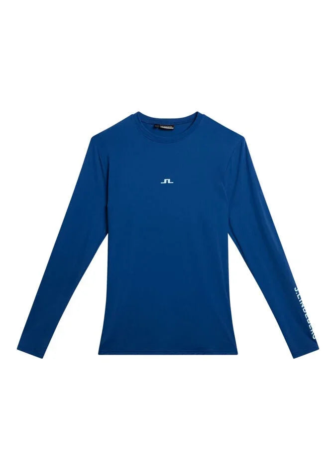 J.Lindeberg Thor Long Sleeve Estate Blue - Epic Golf