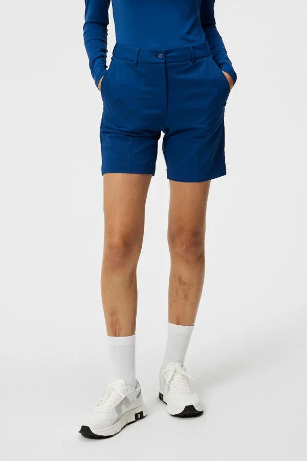 J.Lindeberg Gwen Long Shorts Estate Blue - Epic Golf