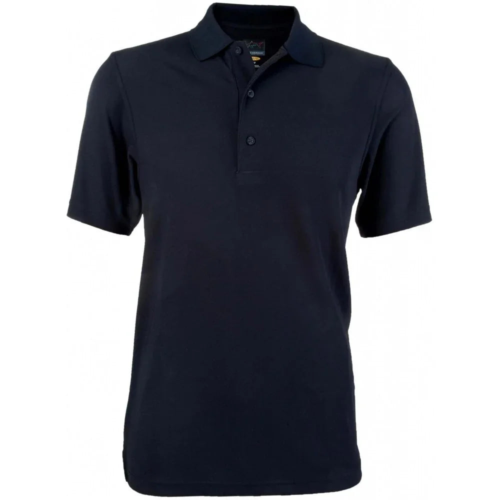 Greg Norman Męskie Polo Modern Fit Pique Granatowe - Epic Golf