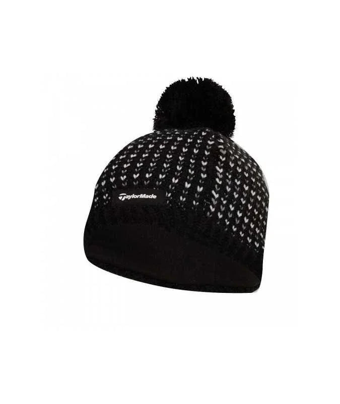 Taylormade Czapka Zimowa Damska Beanie Black - Epic Golf