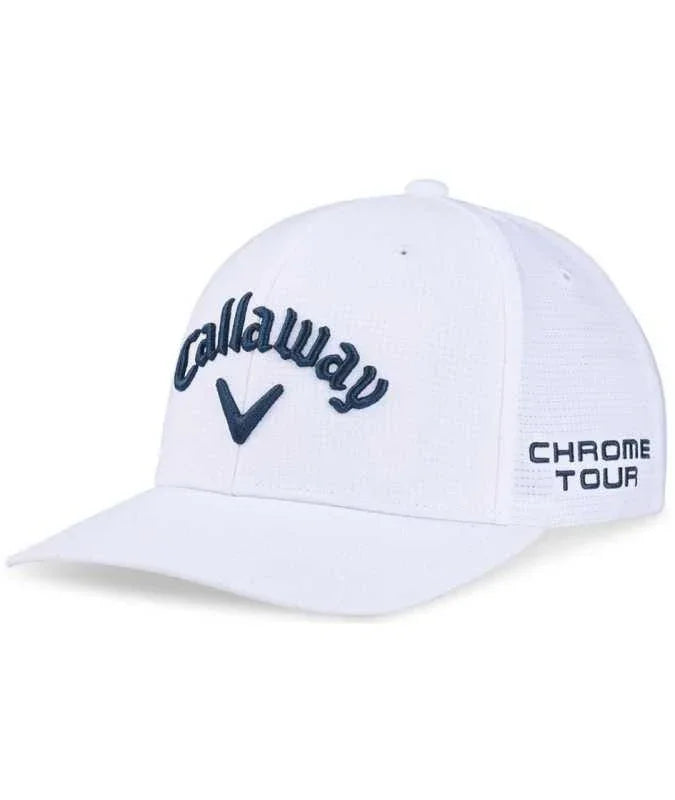 Callaway Czapka Performance Pro Biała/Granatowa 2024 - Epic Golf