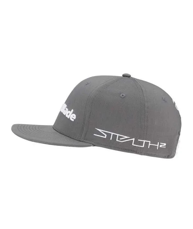 TaylorMade Czapka z Daszkiem TM23 Tour Flatbill Charcoal - Epic Golf