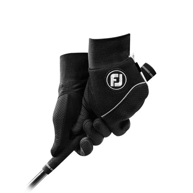Footjoy Męskie Rękawiczki Wintersof Black, Para - Epic Golf