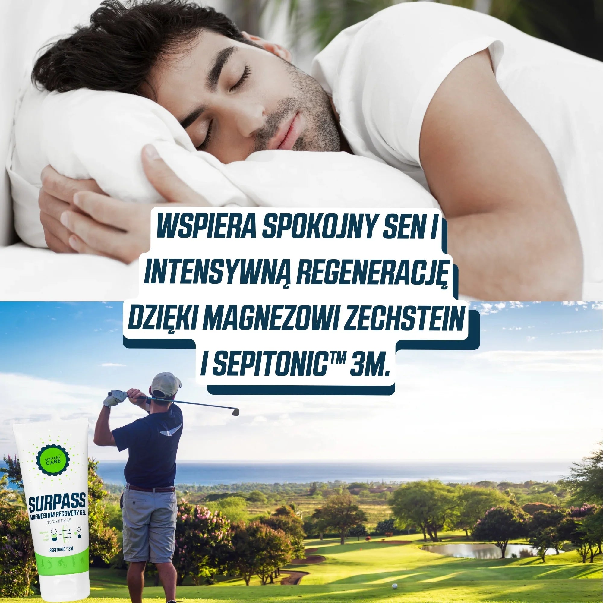 SURPASS Magnezowy żel do ciała - Epic Golf