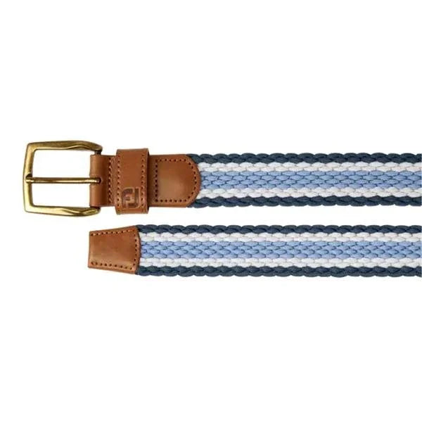 Pasek Footjoy Canvas White/Blue - Epic Golf