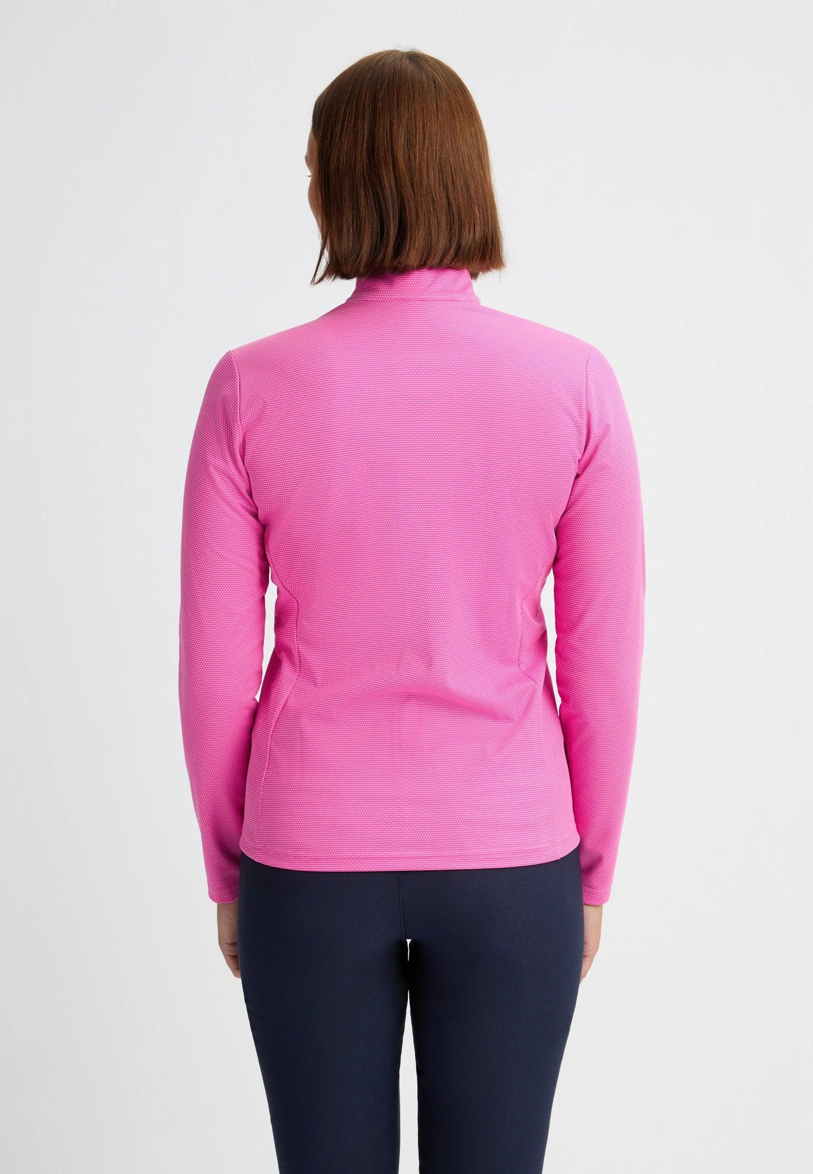 Röhnisch Kurtka Midlayer Laura Fuchsia Pink - Epic Golf
