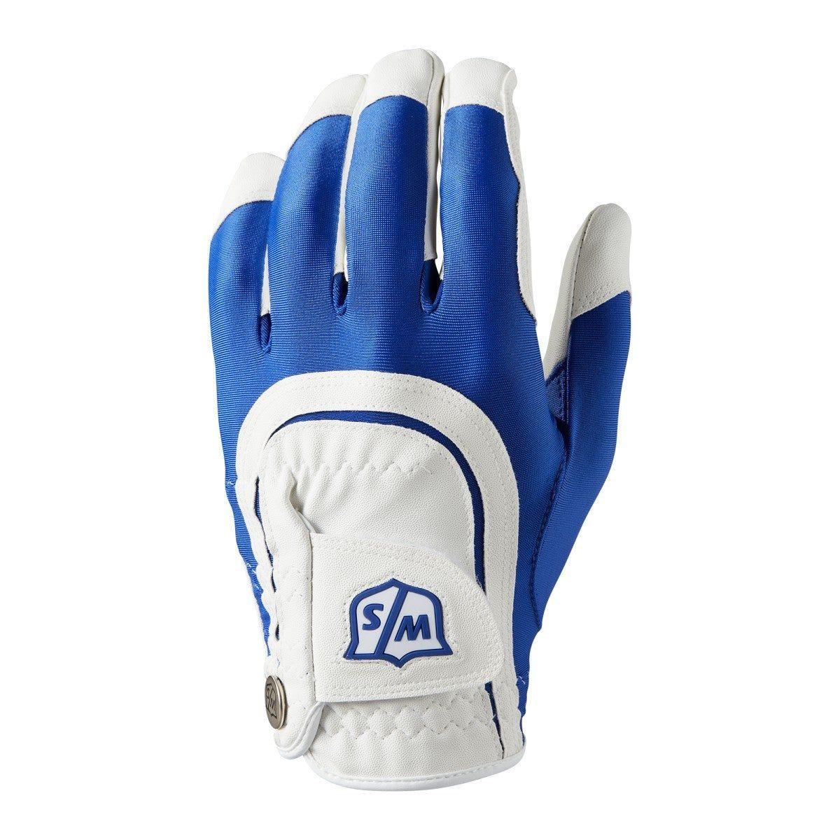 Wilson Staff Glove Fit All Mens Blue/White Left Hand - Epic Golf