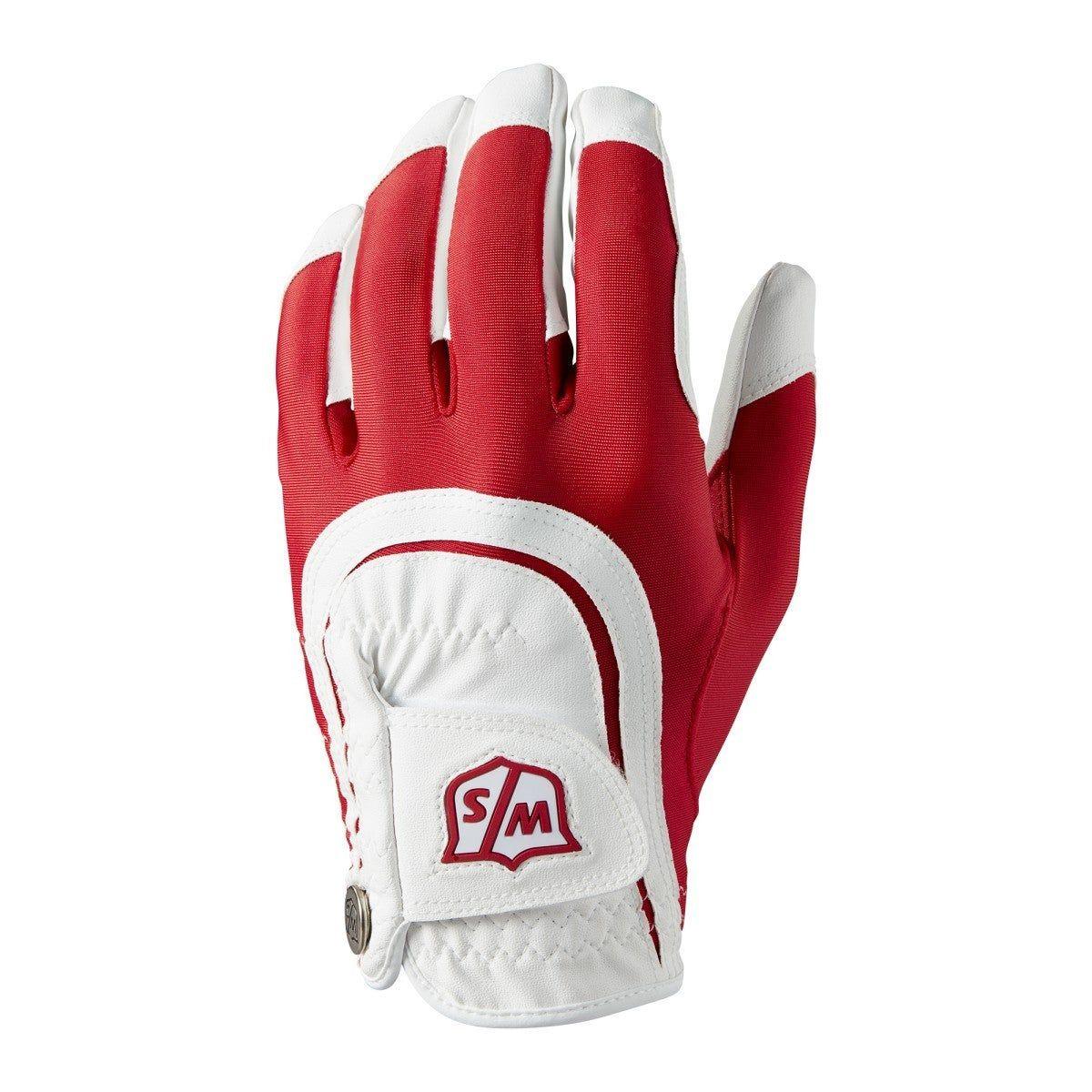 Wilson Staff Glove Fit All Mens Red/White Left Hand - Epic Golf