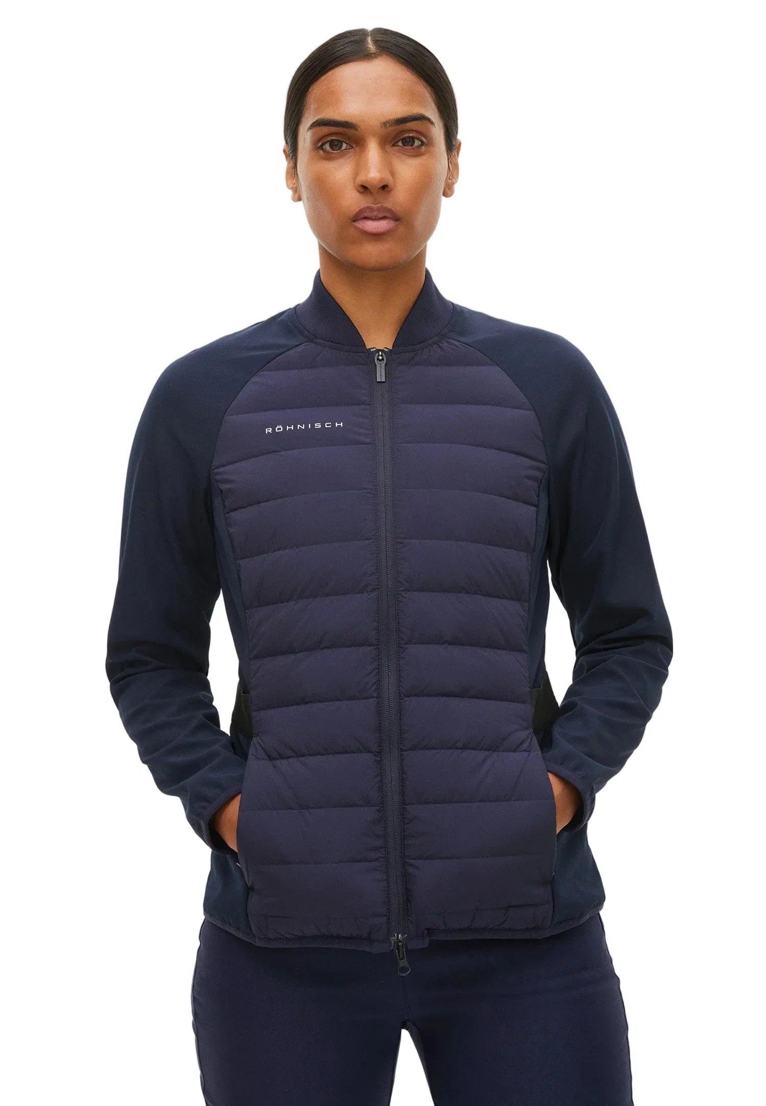 Röhnisch Damska Kurtka Force Granatowa - Epic Golf