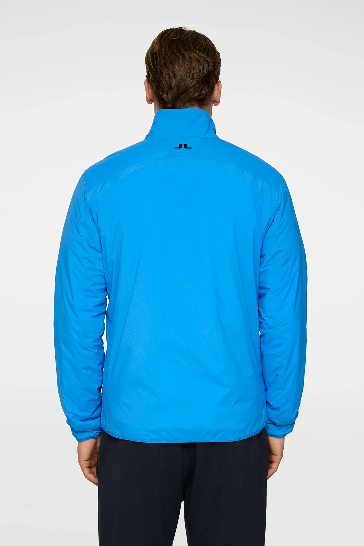 J. Lindeberg Męska Kurtka Clinton Niebieska - Epic Golf