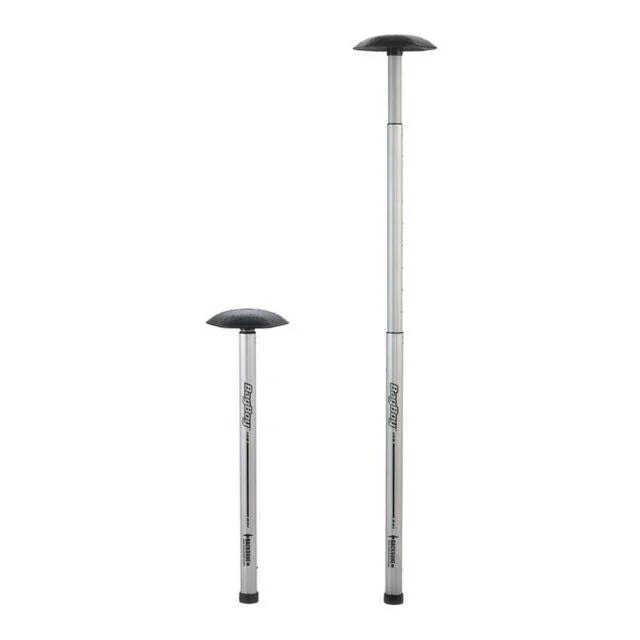 Bag Boy golf club travel protection system, two adjustable silver rods