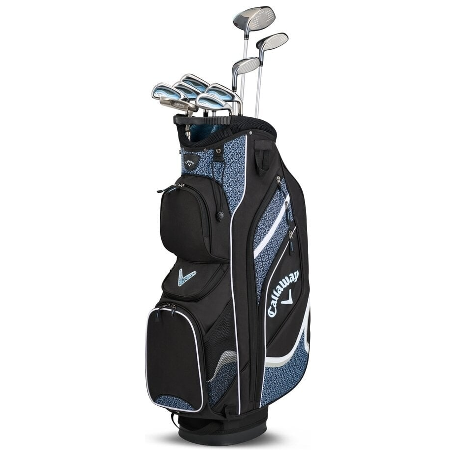 Callaway Damski Zestaw Kijów Golfowych Solaire Light Blue, 10PC