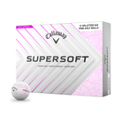 Callaway Piłki Supersoft Pink 2025, 12 sztuk