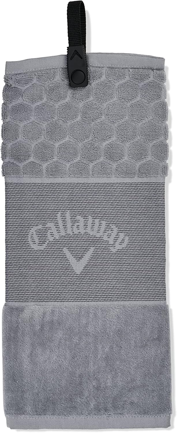 Callaway Ręcznik Golfowy Trifold Silver