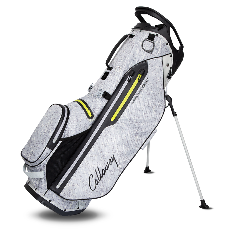 Callaway Torba na Nóżkach Fairway+ HD Grey Splatter Paint/Flo Yellow