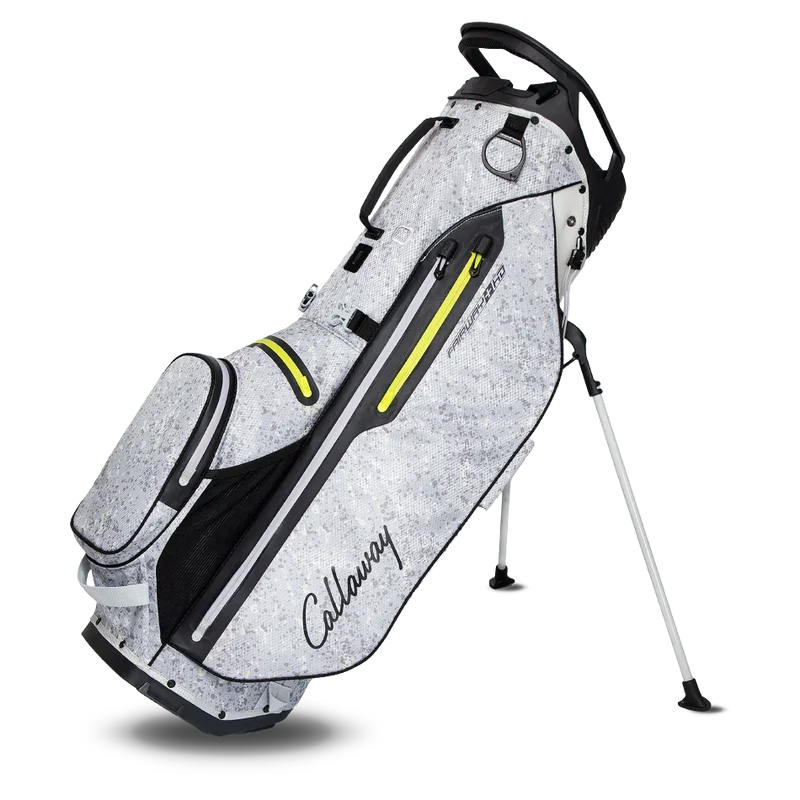 Callaway Torba na Nóżkach Fairway+ HD Grey Splatter Paint/Flo Yellow