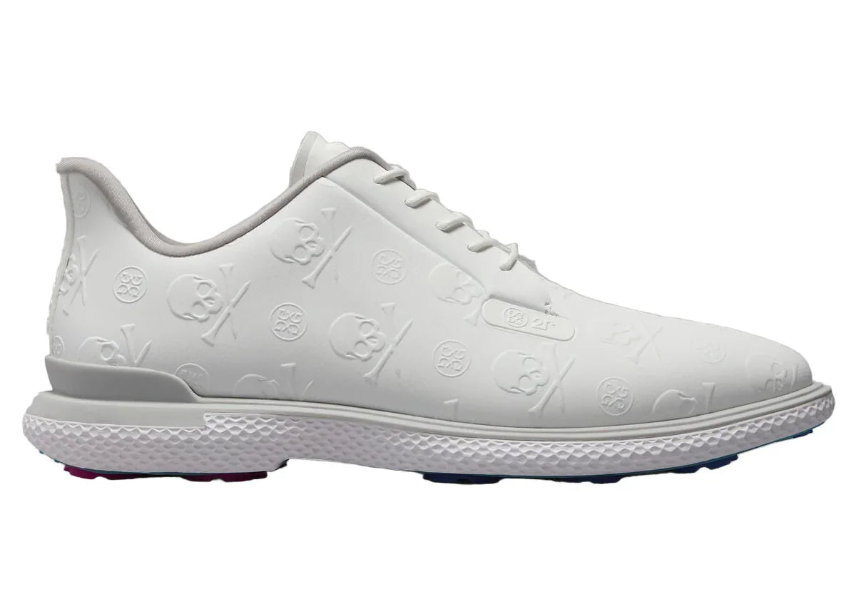 G/Fore Męskie Buty Gallivan2R Embossed Skull & Tees Snow/Nimbus