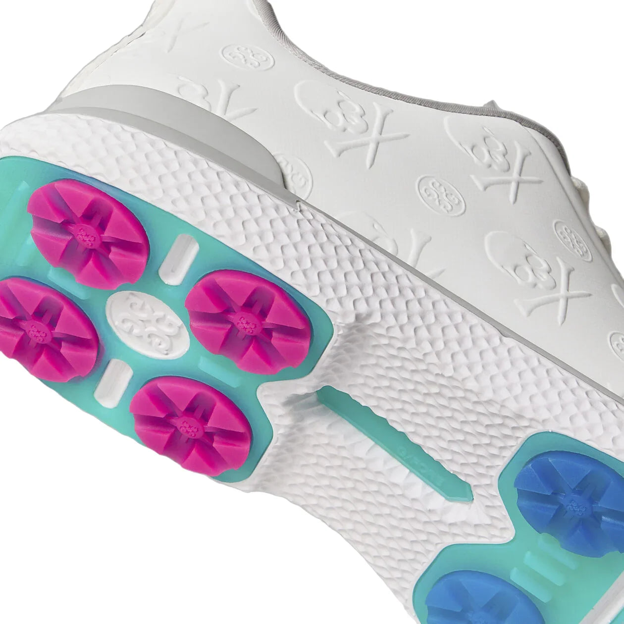 G/Fore Męskie Buty Gallivan2R Embossed Skull & Tees Snow/Nimbus