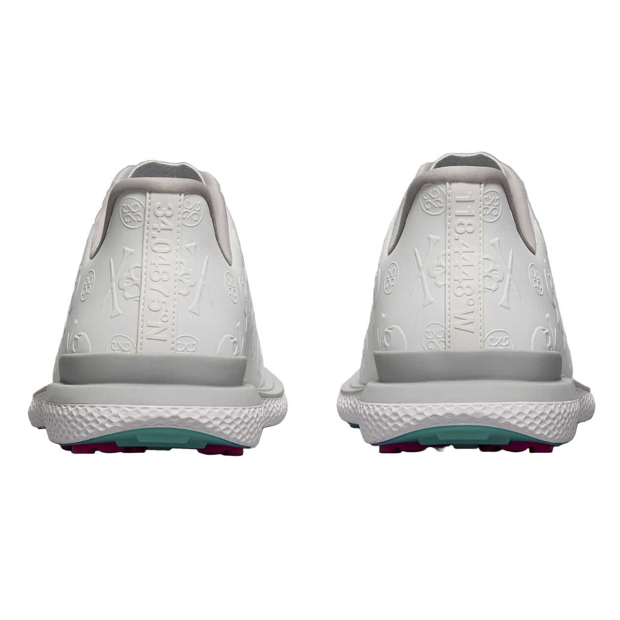 G/Fore Męskie Buty Gallivan2R Embossed Skull & Tees Snow/Nimbus