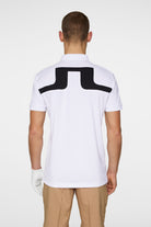 J. Lindeberg Męskie Polo Jeff White