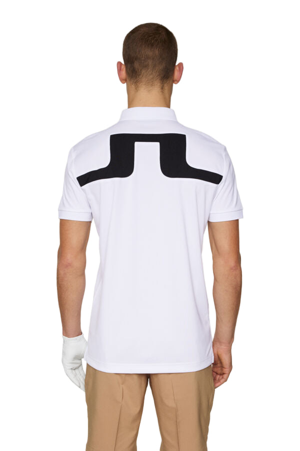 J. Lindeberg Męskie Polo Jeff White