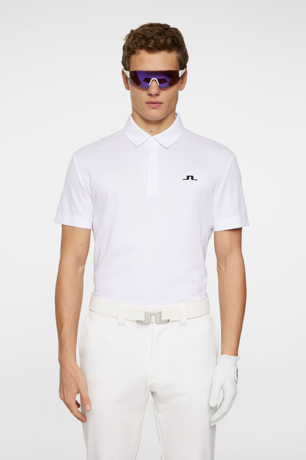 J. Lindeberg Męskie Polo Peat White