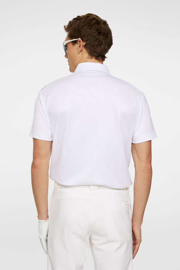 J. Lindeberg Męskie Polo Peat White