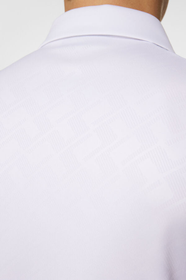 J. Lindeberg Męskie Polo Peat White