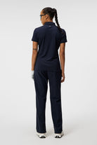 J. Lindeberg Damskie Polo Tour Tech Navy