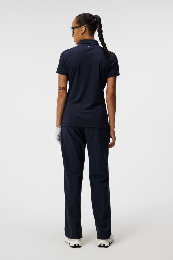 J. Lindeberg Damskie Polo Tour Tech Navy