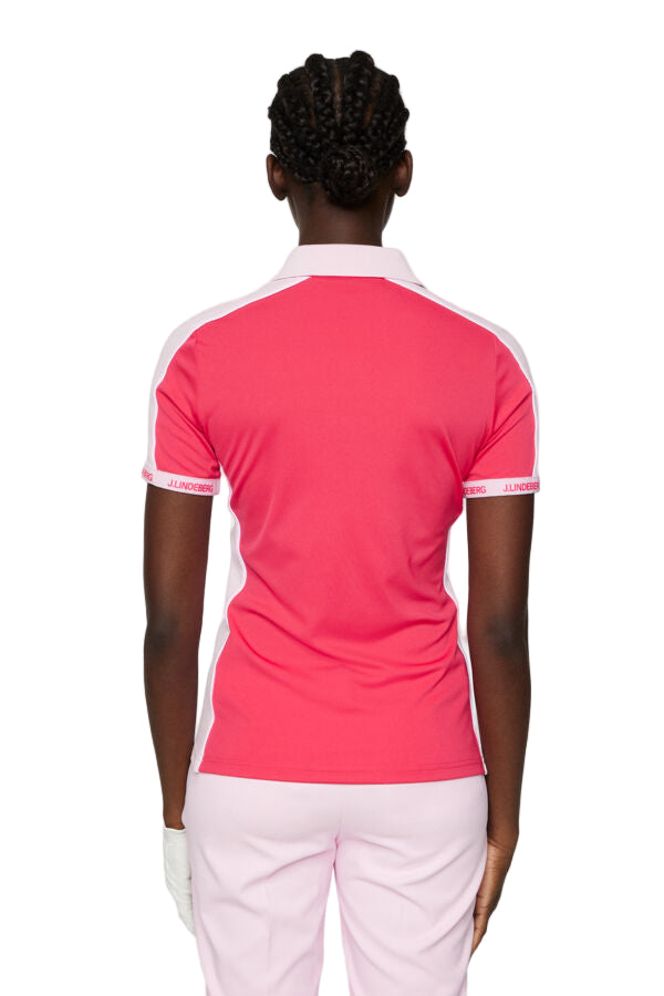 J. Lindeberg Damskie Polo Mandy Azalea