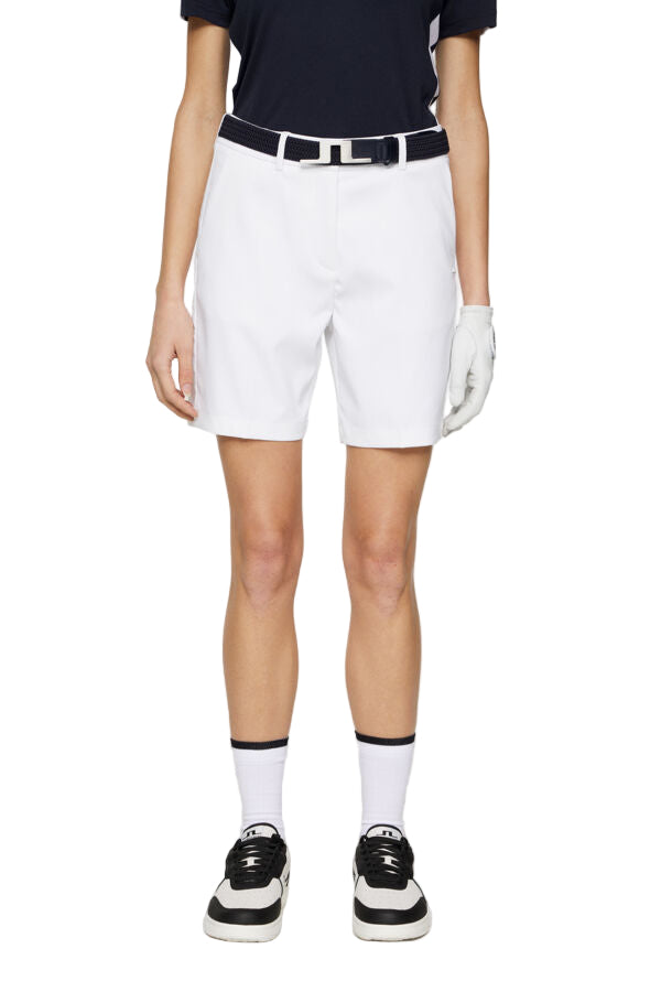 J. Lindeberg Damskie Długie Spodenki Gwen White