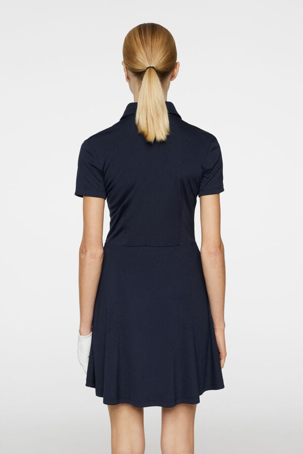 J. Lindeberg Sukienka Janna Dress Navy