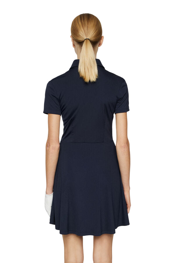 J. Lindeberg Sukienka Janna Dress Navy