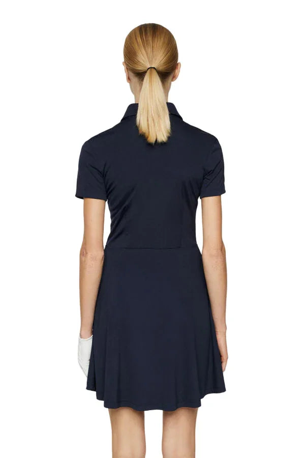 J. Lindeberg Sukienka Janna Dress Navy