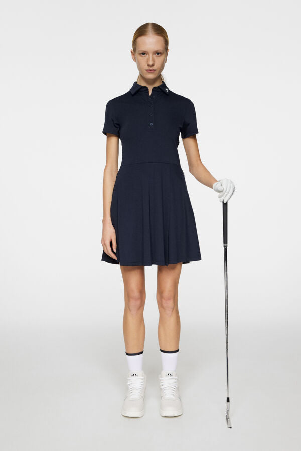 J. Lindeberg Sukienka Janna Dress Navy